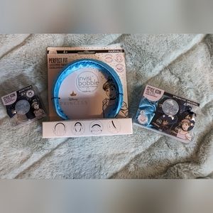 Disney Cinderella  scrunchies,  Bowtique (bow) and invisibobble HairHalo all bra